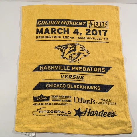 Nashville Predators 2017 STANLEY CUP Rally Towel, NHL, 100% COTTON Blackhawks Cover