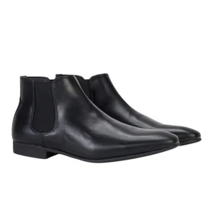 JM Oliver, Chelsea Boots By Julius Marlow. Casual Dress Black Brand New AU 12. - Picture 1 of 4
