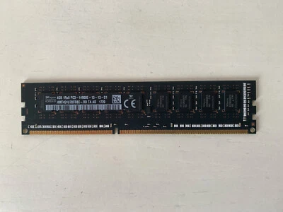 RAM ECC Hynix HMT451U7BFR8C-RD (1x4GB) unbuffered PC3-14900E DDR3 1866 MHz Apple - Immagine 1 di 3