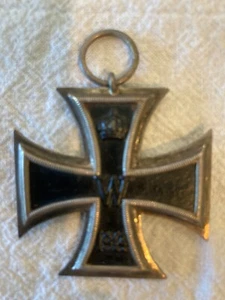 World War I German Iron Cross with Ribbon - Picture 1 of 4