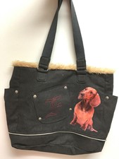fuzzy nation dachshund purse