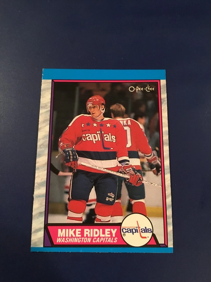 1989-90 O-Pee-Chee - #165 Mike Ridley - Image 1 of 1