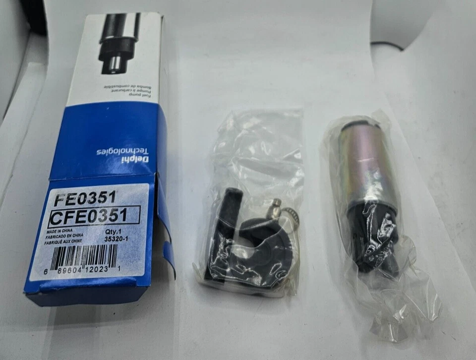Bomba de combustible eléctrica Delphi FE0351 gasolina para Civic Sedán Kia Rio Hyundai Accent Soul Foto 1 de 4