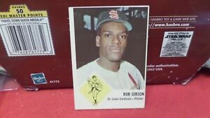 1963 Fleer#61 Bob Gibson St. Louis Cardinals NO CREASES 