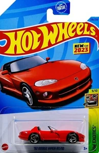 2023 Hot Wheels '92 Dodge Viper RT/10 - 1:64 1/64 HW Exotics 9/10 Red - Picture 1 of 1