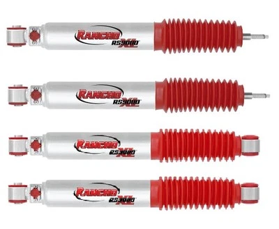 Rancho RS9000XL Adjustable Shock Set For 97-06 Jeep TJ Wrangler with 2.5” Lift  Foto 1 de 4