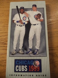 1999 CHICAGO CUBS INFORMATION MEDIA GUIDE  - Bild 1 von 10