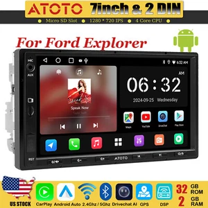 ATOTO A5L 7 IN 2 Din Android Car Stereo GPS AI-Radio Bluetooth Wireless Carplay - Picture 1 of 9