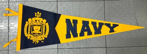 Navy Midshipmen Wool Felt Pennant Cover
