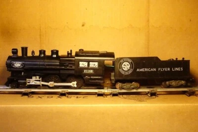 American Flyer S-gauge 21168 steam engine "American", KC, enhanced - VIDEO - #2 - Image 1 of 4