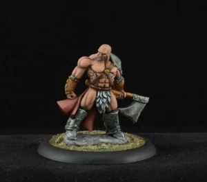 Bemalter Goldar der Barbar aus Reaper Miniatures, männlicher Krieger D&D Figur - Bild 1 von 5