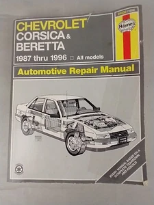 Manual de reparación automotriz Haynes Chevrolet Corsica Beretta 1987-1996 todos los modelos - Imagen 1 de 9