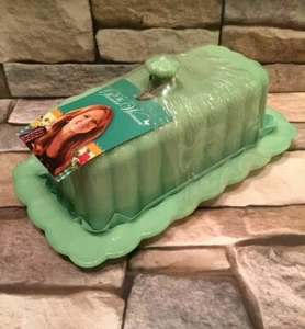 The Pioneer Woman Jadeite Butter Dish - Picture 1 of 8