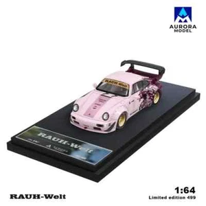 Aurora Model 1/64 Porsche RWB 964 - Pink Dragon - No Figure - Picture 1 of 2