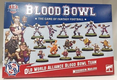 Old World Alliance Team The Middenheim Maulers Blood Bowl Single Miniatures - Image 1 of 2