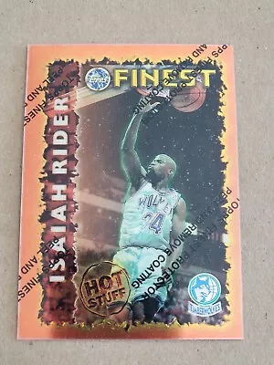 Isaiah Rider Minnesota Timberwolves 1995-96 Finest Hot Stuff #HS14 Foto 1 de 2