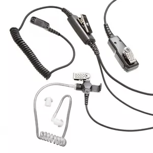 PRO HD COVERT ACOUSTIC TUBE MOTOROLA DP3400 DP4400 OHRHÖRER - Bild 1 von 4