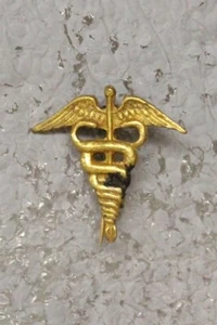 USN U.S. Navy 912 - Warrant Officer Collar Pin, Pharmacist - WWII, nhm - Picture 1 of 2