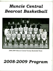 2008-09 Muncie Central Bearcat Basketball Program High School Indiana - Picture 1 of 7
