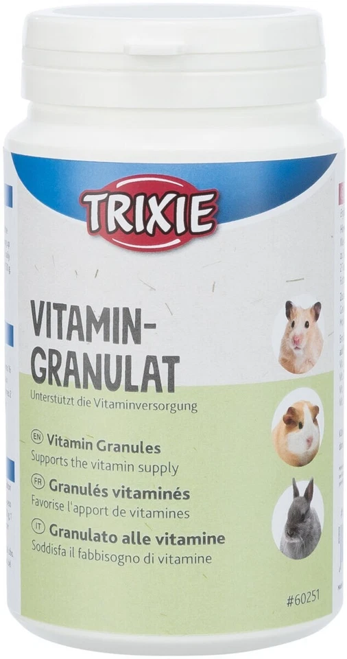 Trixie Vitamin-Granulat 220 g Kaninchen Kleinnager Nager Meerschweinchen Hamster - Bild 1 von 1