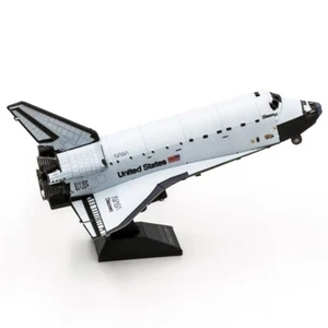 Transbordador espacial Discovery: Metal Tierra 3D Corte Láser Miniatura Kit MMS211 Ag - Imagen 1 de 3