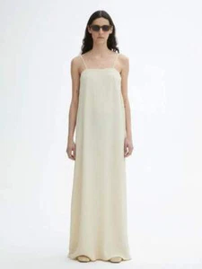 House of Dagmar Damen Knitter Schlauch Kleid Marzipan Weiß Größe 34 - Bild 1 von 3