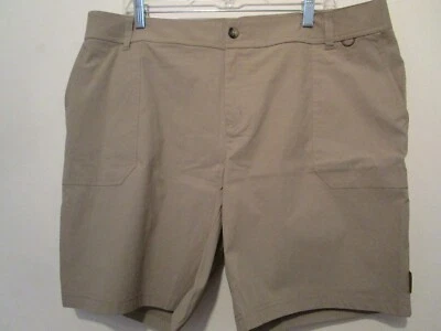 Pantalones Cortos de Senderismo ZeroXposur Para Hombres Informales Elastizados Ligeros Tostado Castaño XX-Grandes Foto 1 de 4