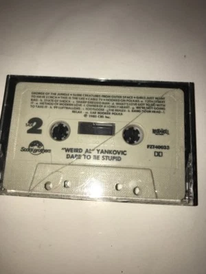 Weird Al Yankovic - Dare To Be Stupid Cassette Tape VG! - Image 1 of 3