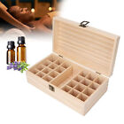 Essential Oil Box 24 Grids Multifunctional Wooden Essential Oil Holder For E SDS