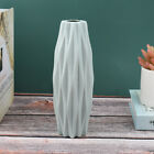 Flower Vase Decoration Home Plastic Vase White Imitation Ceramic Flower Pot-va