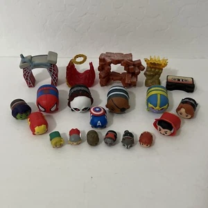 Disney Tsum Tsum Marvel Avengers & Guardians Of The Galaxy Figure Lot Of 15 - Picture 1 of 6