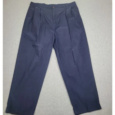 Pantalones Nautica para hombre talla 40x30 Clipper azul marino con puños dobladillo  Foto 1 de 4