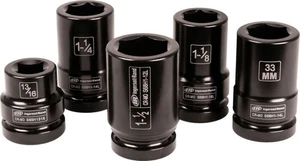 SK8C5TN 1" Drive SAE Deep Truck Service Impact Socket Set (5 Piece) - Picture 1 of 1