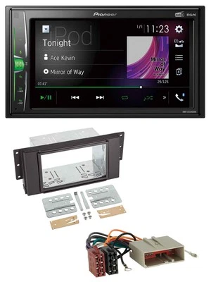 Pioneer 2DIN MP3 DAB USB Bluetooth Autoradio für LandRover Freelander 06 - Bild 1 von 4