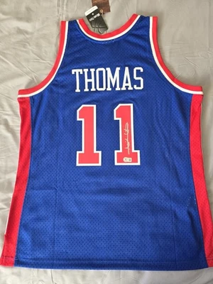 Camiseta autografiada por Isiah Thomas - Beckett Witnessed (WU40200) Foto 1 de 4