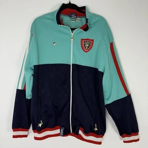 LRG Lifted Research Group Vintage Varsity Track Jacket Zip Letterman Size XL - Picture 1 of 14