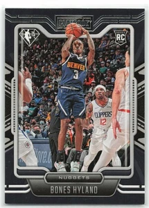 2021-22 Panini Chronicles Playbook Bones Hyland #291 Denver Nuggets RC - Picture 1 of 2
