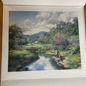LARRY DYKE "A HERITAGE FROM THE LORD" HANDSIGNIERTE LITHOGRAPHIE MIT C.O.A - Bild 1 von 10