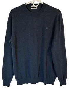Suéter Pedro del Hierro Mezcla Lana Cachemira Para Hombre Mediano Azul Marino Jersey Suave - Imagen 1 de 15