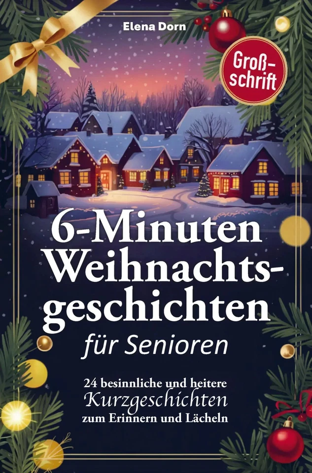 Weihnachtsgeschichten für Senioren | Elena Dorn | Taschenbuch | 168 S. | Deutsch - Bild 1 von 1