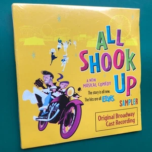 Cheyenne Jackson ALL SHOOK UP Broadway Cast Musical CD Elvis USA Sampler SEALED - Picture 1 of 9