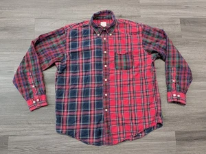 Brooks Brothers Herren Patchwork kariert Madison Fit Langarm Hemd Größe Large - Bild 1 von 6