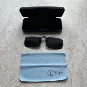 Gafas de sol polarizadas con clip Luff nuevas en estuche limpieza gafas de trapo - Imagen 1 de 4