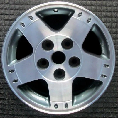 Dodge Durango 17 Inch Machined OEM Wheel Rim 2005 - Image 1 of 1