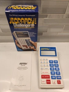 Jeopardy Challenger The Official Scorekeeper 1987 Interactive Television Corp. - Picture 1 of 20