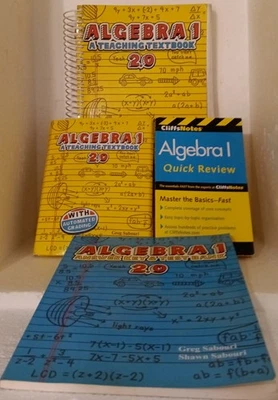 ALGEBRA 1: A TEACHING TEXTBOOK  TextbookLecture & Practice CDs and Solutions CDS - Image 1 of 4