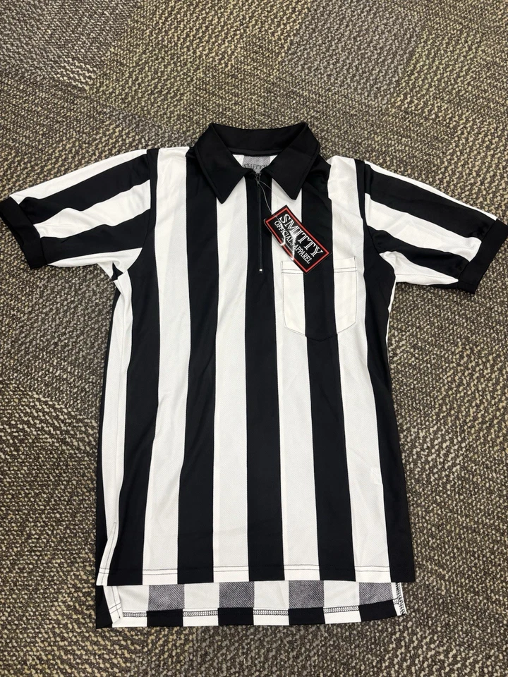 4XL - SMITTY | FBS-117M | 2" Rayas MALLA Fútbol Oficial Manga Corta Camisa  Foto 1 de 2