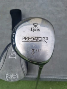 Lynx Predator II 3 wood Regular Right Handed With Cover - Picture 1 of 8