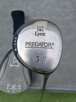 Lynx Predator II 3 wood Regular Right Handed With Cover - Image 1 of 4
