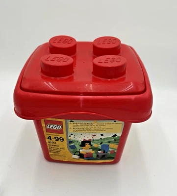 4103 Lego Creator Basic Set Fun With Bricks 200 Pieces Red Bucket 95 Creations - Image 1 of 4